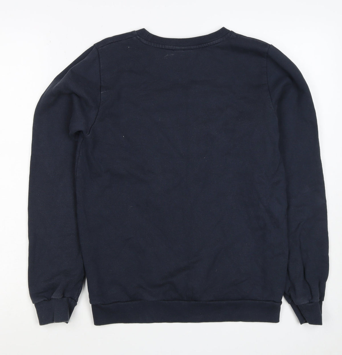 Pyrenex Boys Navy 16 Years Pullover Logo Cotton Sweatshirt
