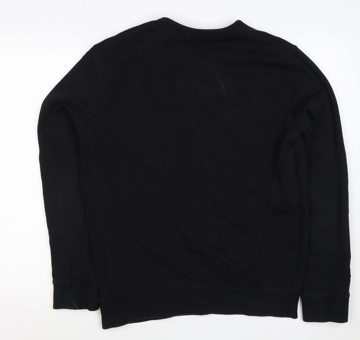 True Religion Men’s Black M Pullover Crew Neck Logo Sweatshirt