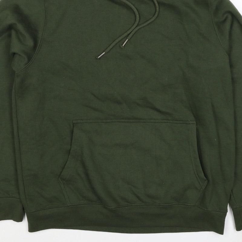 Carson Men’s Green XL Pullover Hooded Fleece Hoodie Pockets
