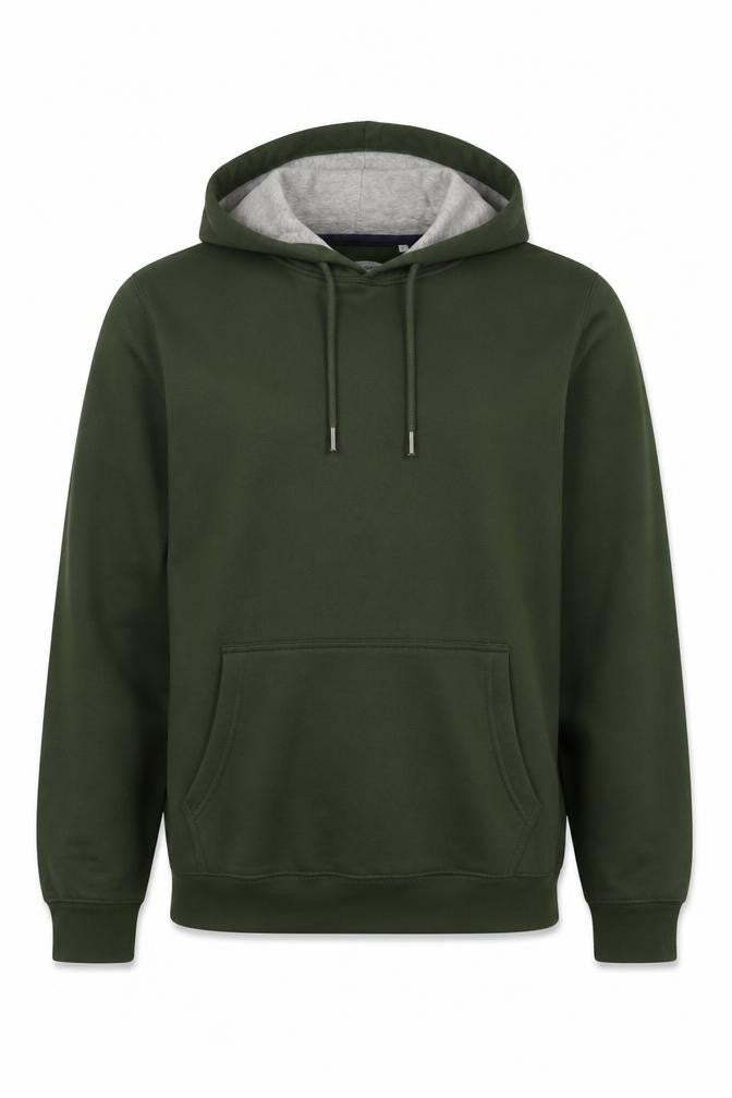 Carson Men’s Green XL Pullover Hooded Fleece Hoodie Pockets