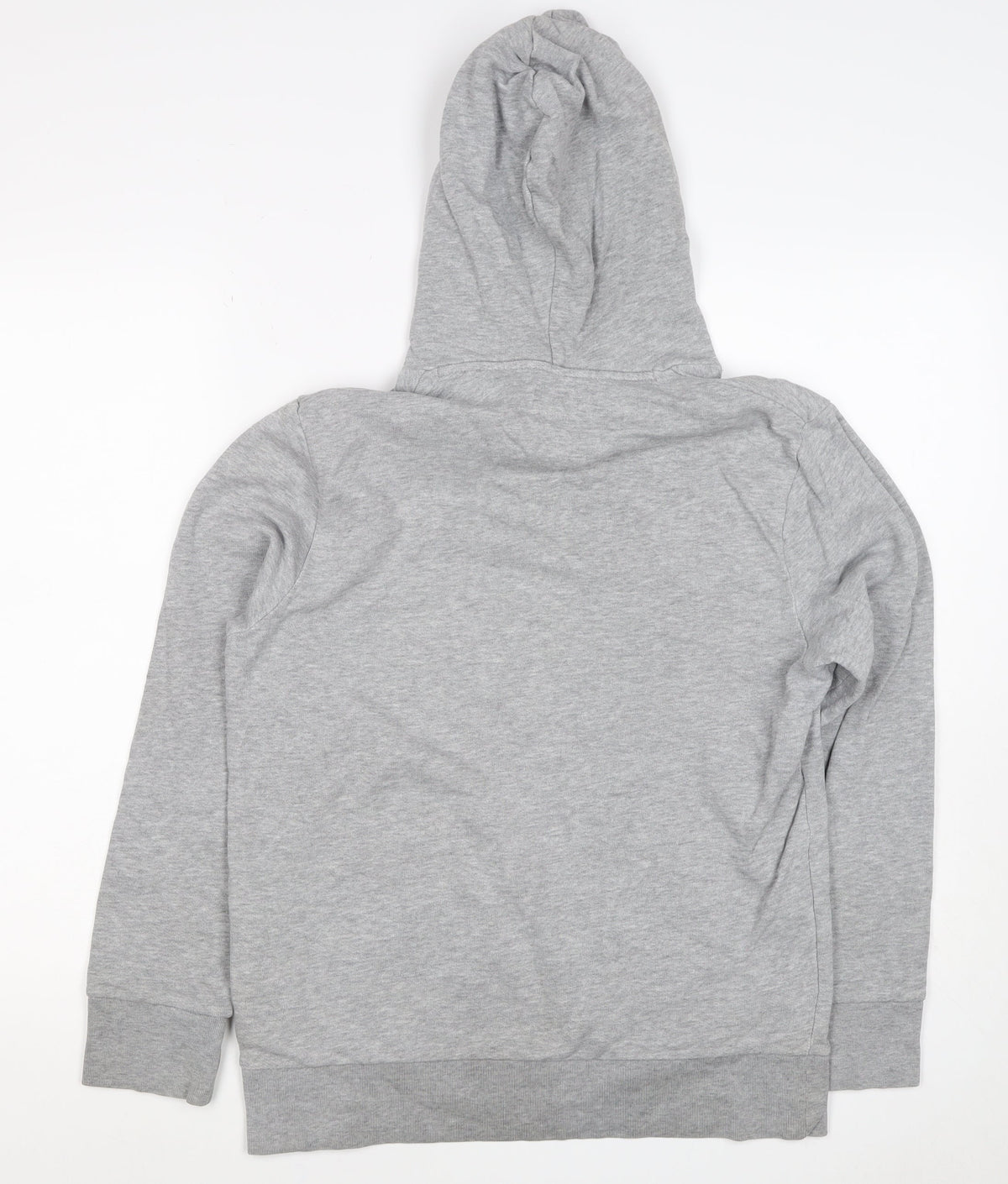 Levi's Men Grey S Pullover Hoodie Red Logo Graphic Cotton
