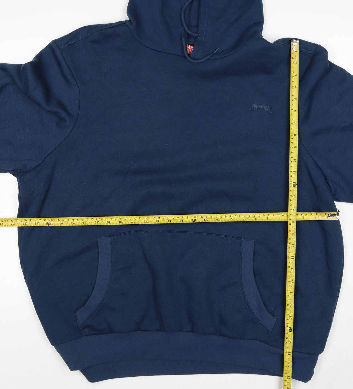 Slazenger Men's Blue 2XL Pullover Hoodie Logo Kangaroo Pocket