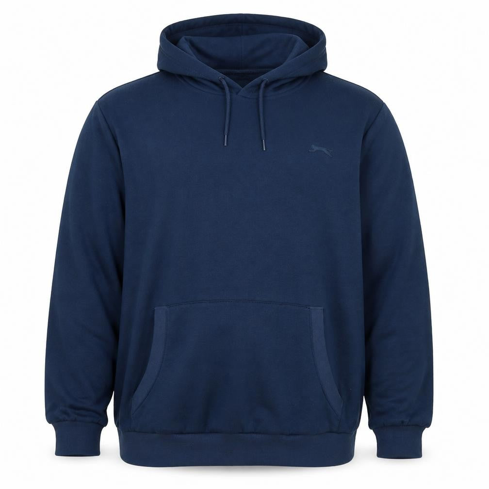 Slazenger Men's Blue 2XL Pullover Hoodie Logo Kangaroo Pocket