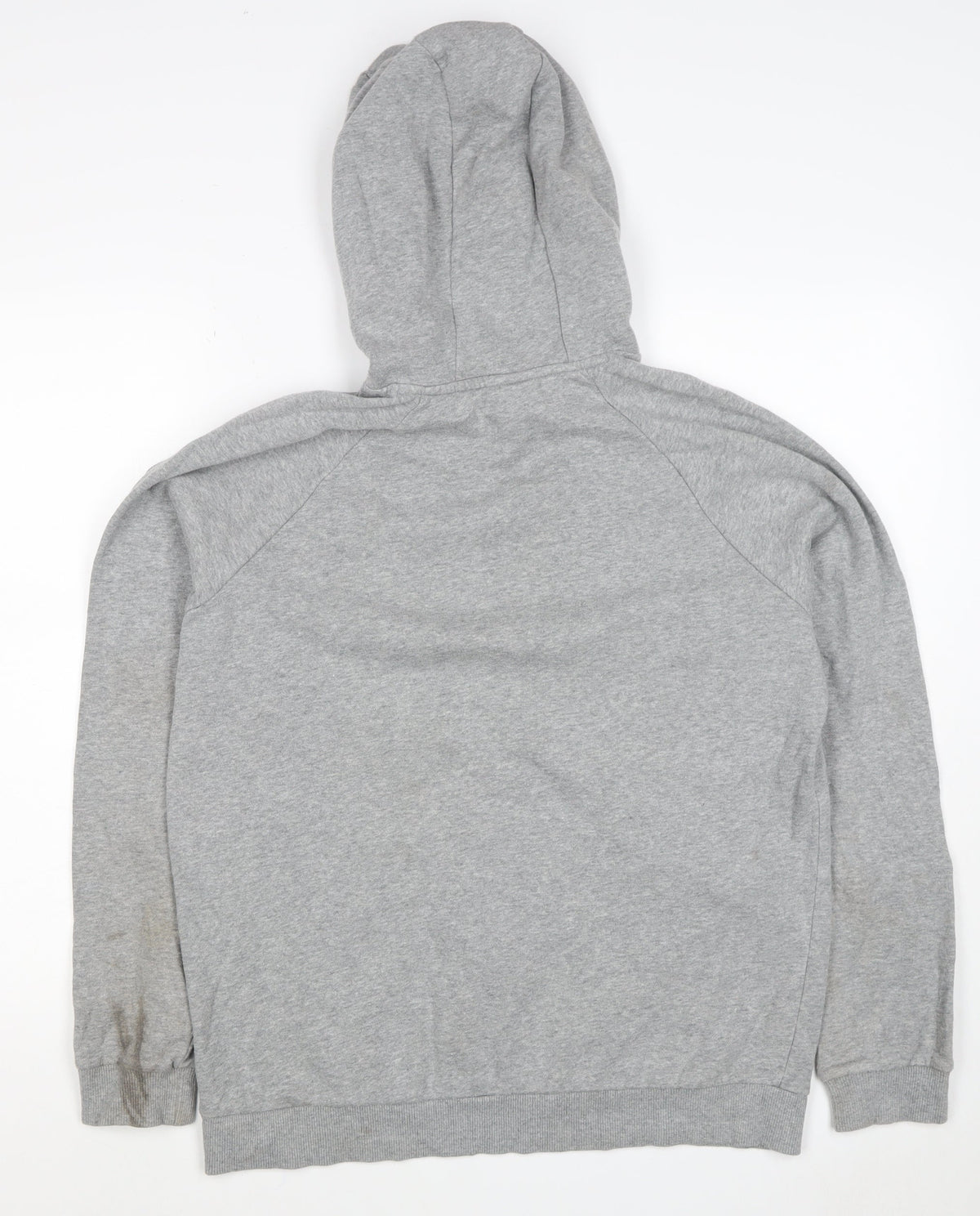 Under Armour Men Grey L Pullover Hoodie Logo Fleece Sports