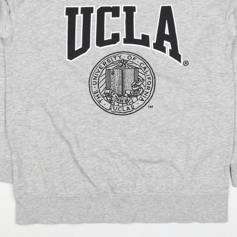 H&M Women’s Grey S UCLA University Logo Crew Neck Sweatshirt
