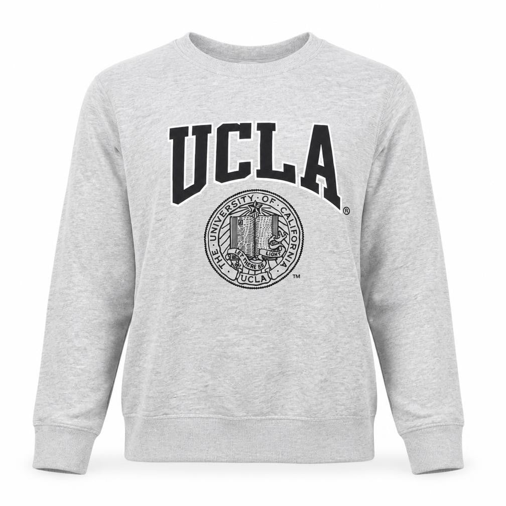 H&M Women’s Grey S UCLA University Logo Crew Neck Sweatshirt