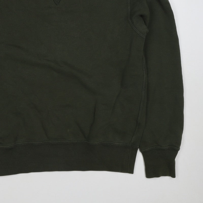 UNIQLO Men’s Green XS Crew Neck Pullover Cotton Sweatshirt
