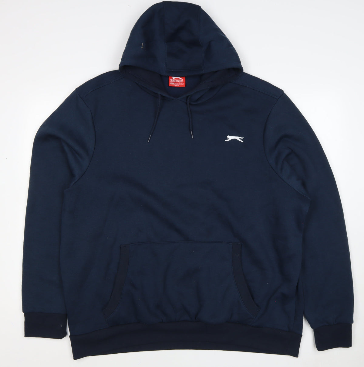 Slazenger Men’s Blue 2XL Pullover Hoodie Logo Drawstring Pockets