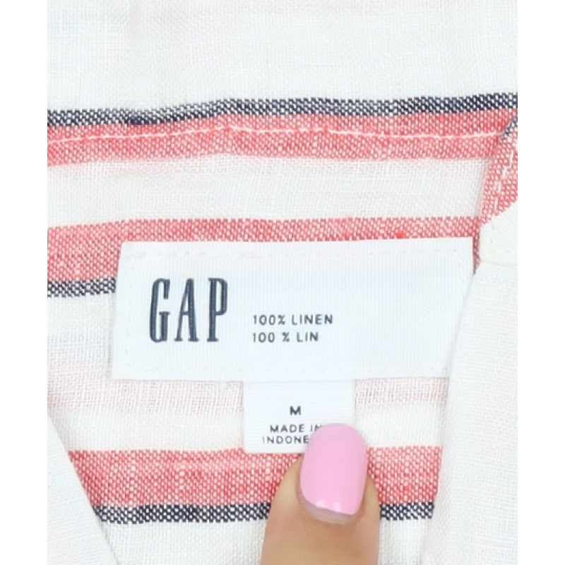 GAP Women’s Multicoloured Striped Linen Tunic Blouse Size M