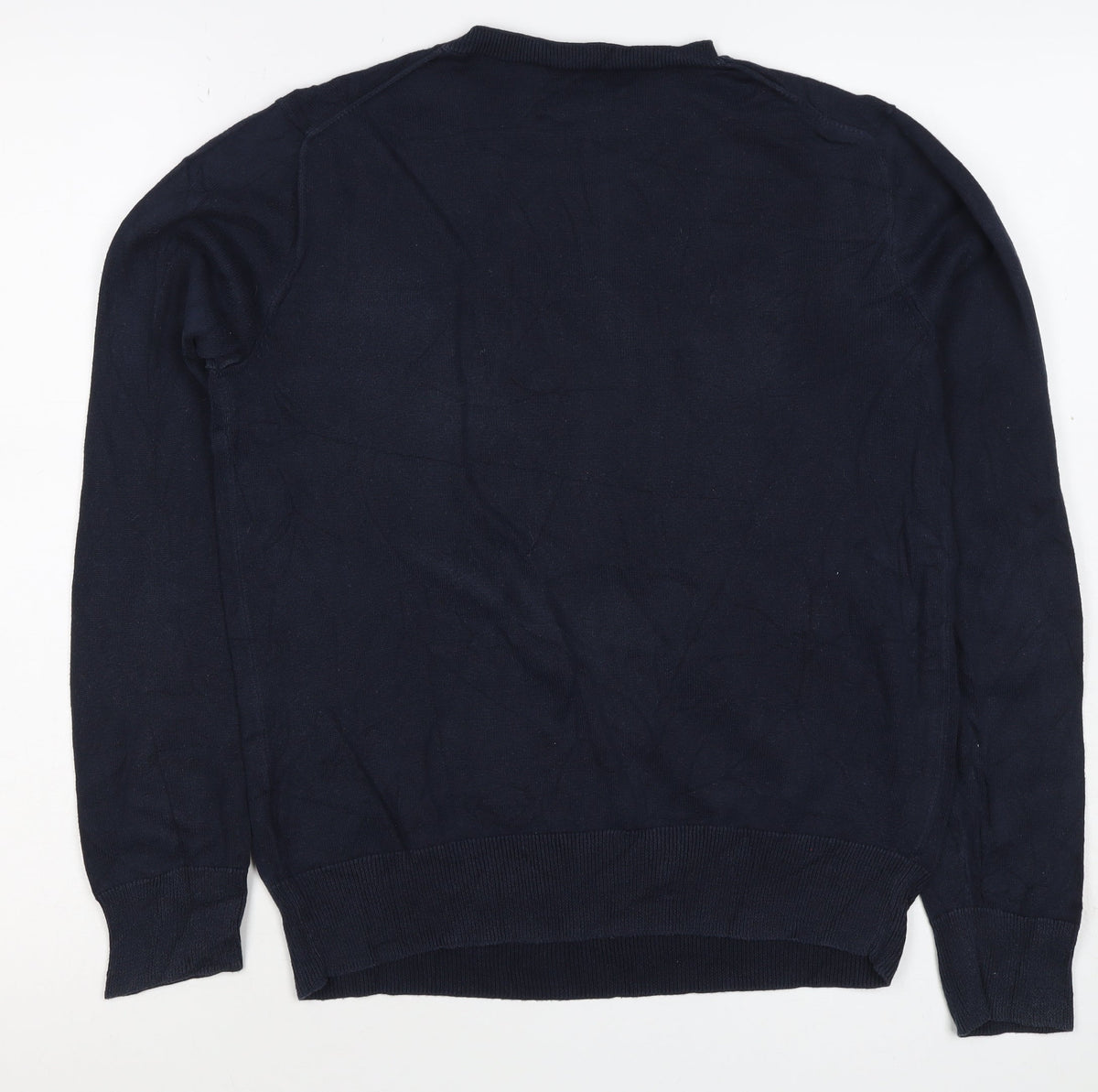 Polo Ralph Lauren Teens Blue Size 14 Cotton Logo Crew Neck Jumper