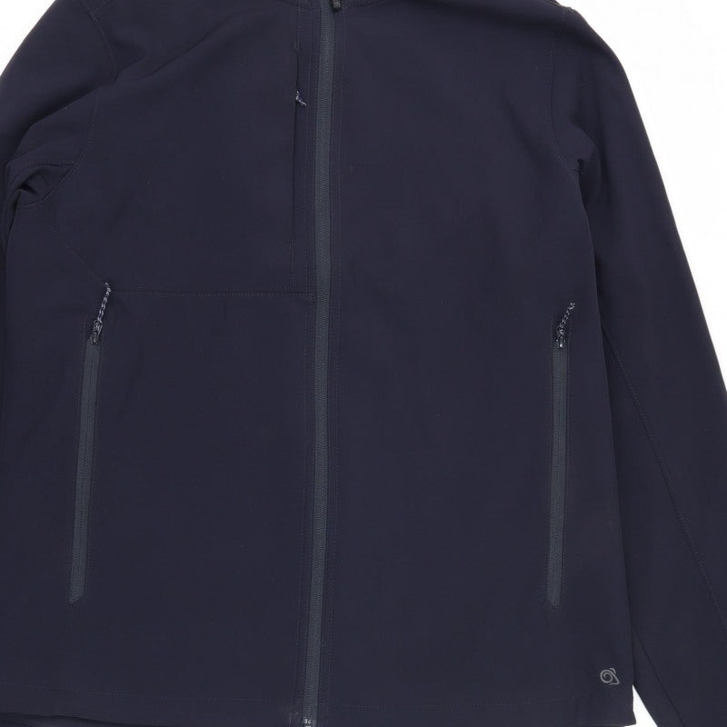 Craghoppers Expert Men’s Navy XL Softshell Full Zip Outdoor Jacket