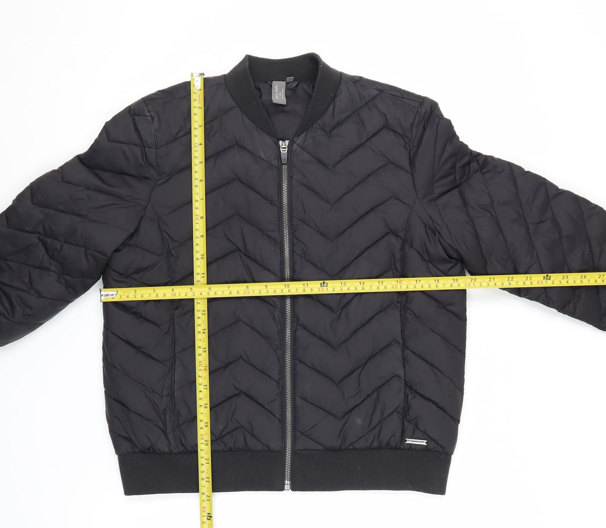 Sweaty Betty Unisex Adults Black S Quilted Padded Bomber Jacket