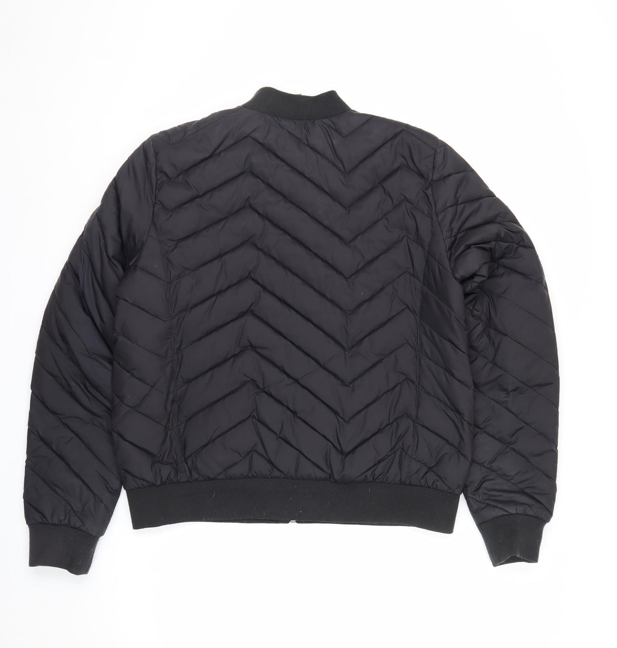 Sweaty Betty Unisex Adults Black S Quilted Padded Bomber Jacket