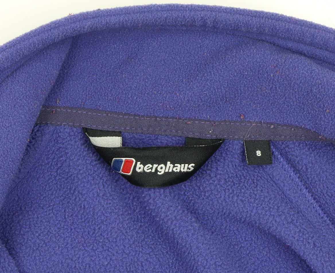 Berghaus Women’s Purple UK 8 Fleece Full Zip Hiking Jacket