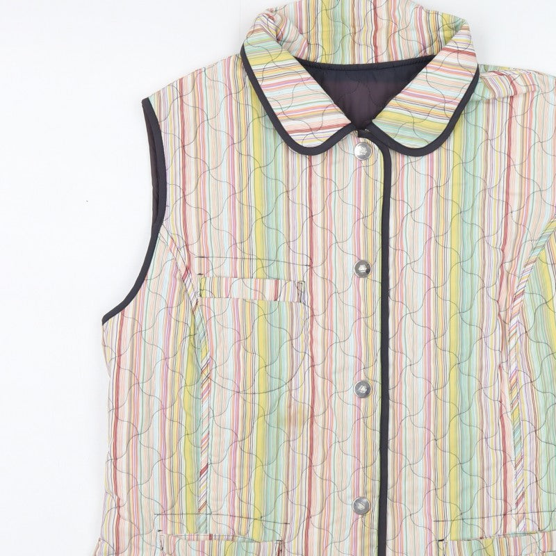 Concept UK Women’s Multicoloured UK 16 Quilted Padded Waistcoat