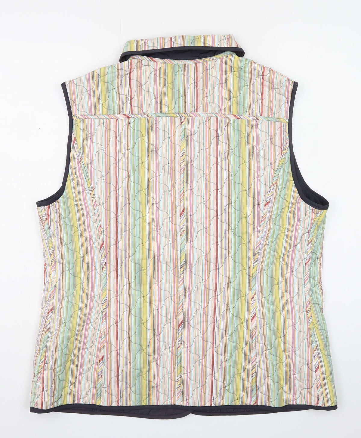 Concept UK Women’s Multicoloured UK 16 Quilted Padded Waistcoat