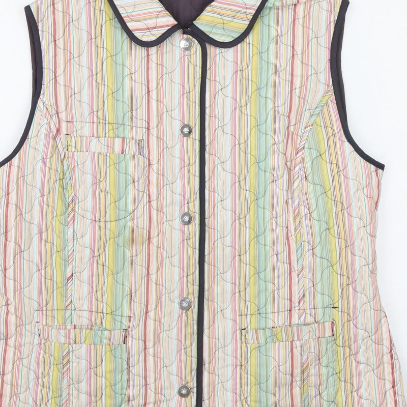 Concept UK Women’s Multicoloured UK 16 Quilted Padded Waistcoat