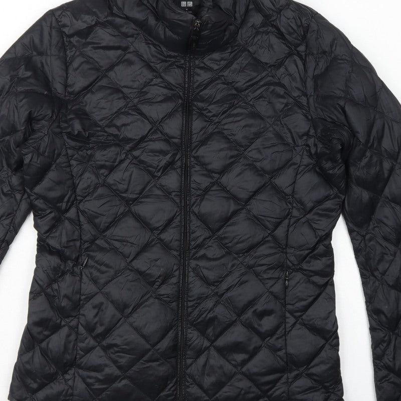 UNIQLO Women’s Black M Ultra Light Down Quilted Puffer Jacket