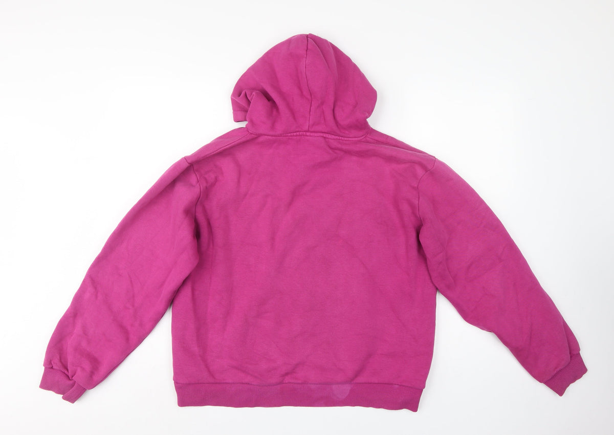 Myprotein Women’s Pink L Pullover Hoodie Logo Pocket