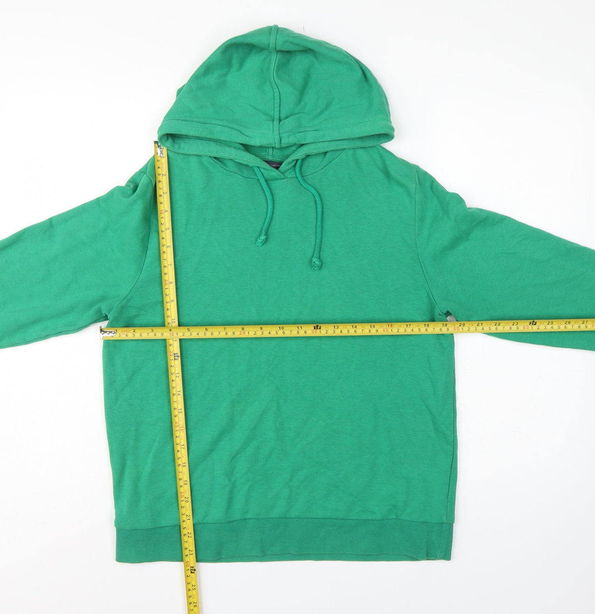 Marks and Spencer Women Green UK 12 Pullover Hooded Sweatshirt