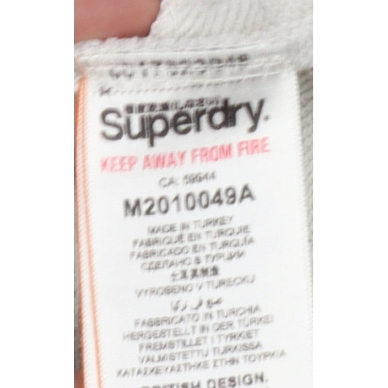 Superdry Men's Grey M Copper Label Graphic Print Crew Neck Sweatshirt