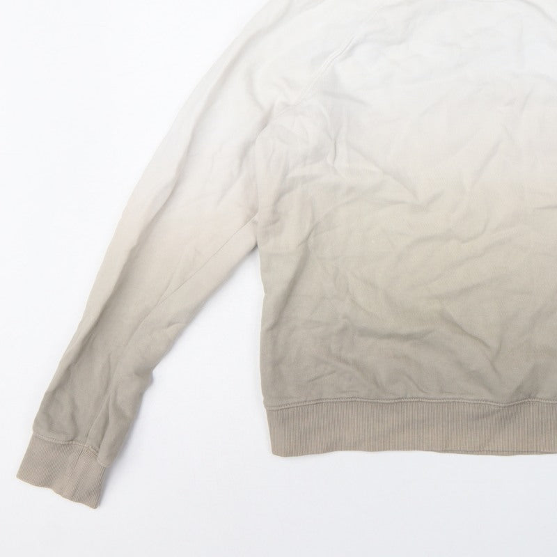 M&S Women’s Brown Mix XS Cotton Raglan Crew Neck Pullover Sweatshirt
