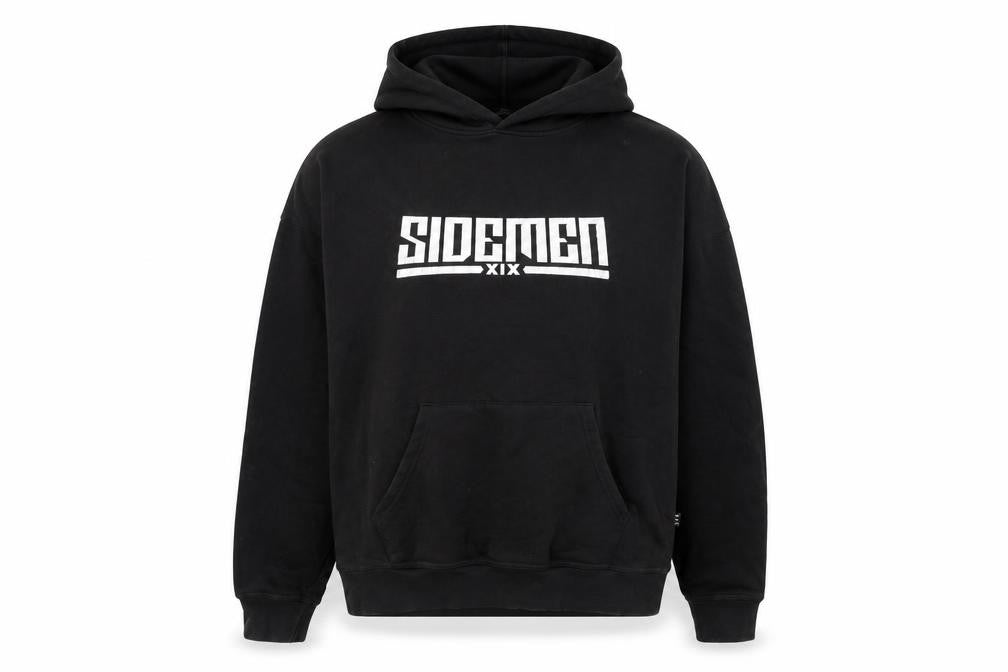 SDMN Sidemen XIX Men’s Black XL Pullover Logo Hoodie