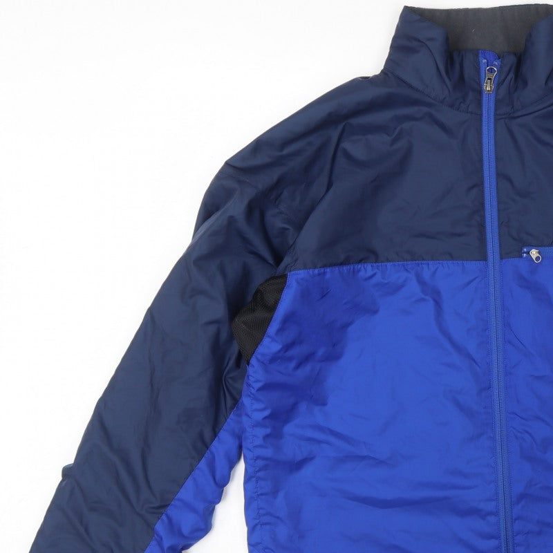 Marmot Men's Blue M Insulated Full Zip Windbreaker Hiking Jacket