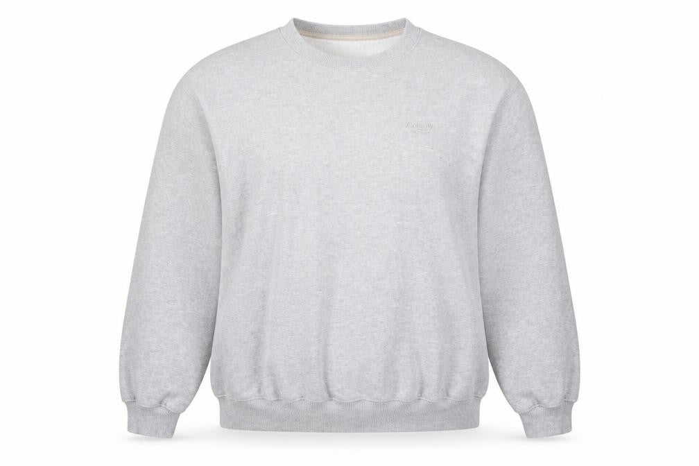 Cotton Traders Women’s Grey Marl 2XL Pullover Crew Neck Sweatshirt