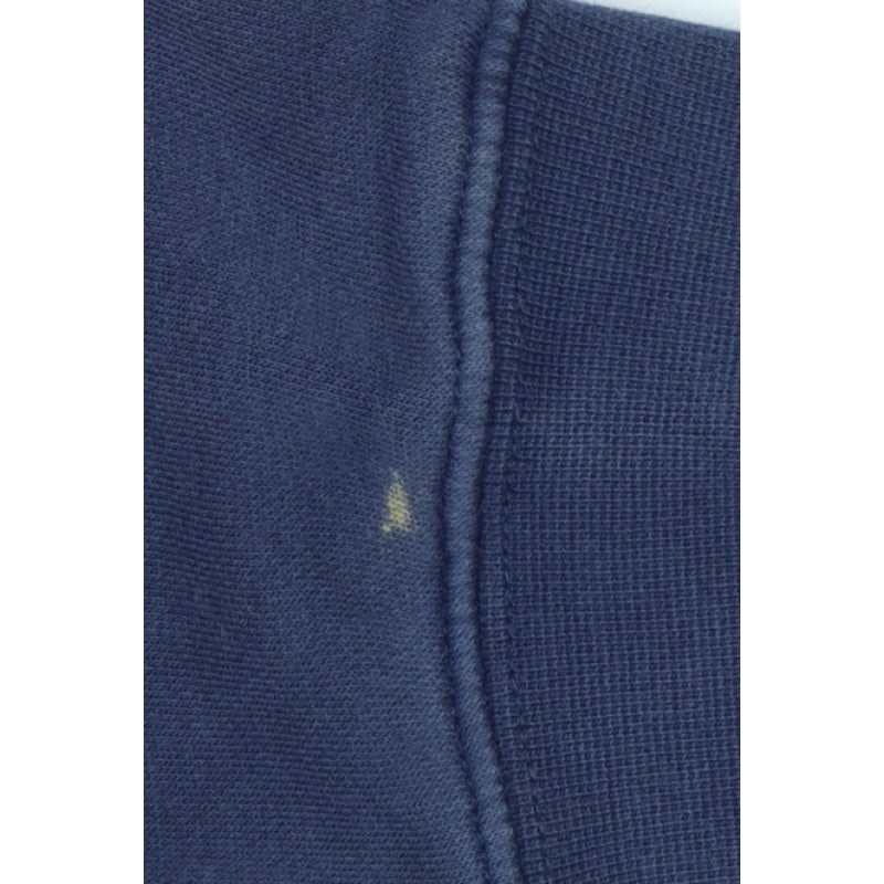 Nike Men's Navy M Full Zip Hooded Logo Cotton Blend Hoodie