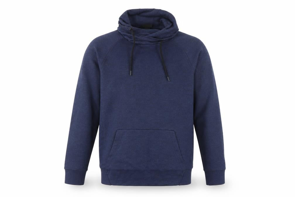 H&M Men’s Blue Size S Pullover Hoodie Drawstring Kangaroo Pocket