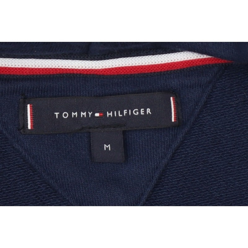 Tommy Hilfiger Men’s Blue M Full Zip Logo Tape Hoodie