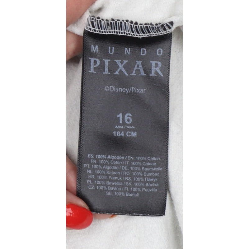 Mundo Pixar Boys White 16 Years Lightning McQueen 95 Sweatshirt