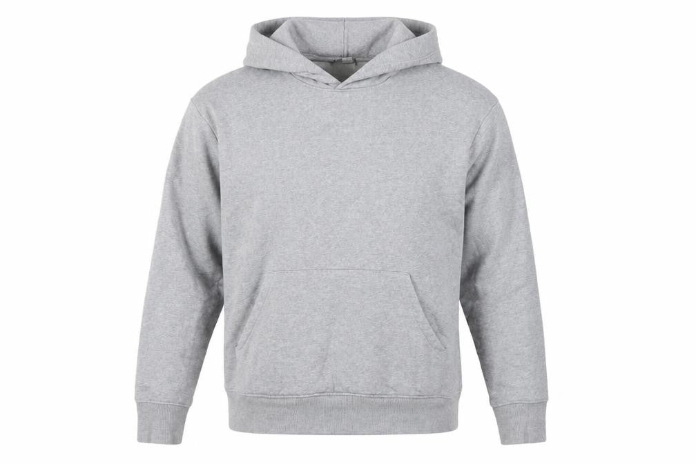 ASOS Design Men’s Grey M Pullover Hoodie Cotton Fleece Kangaroo Pocket