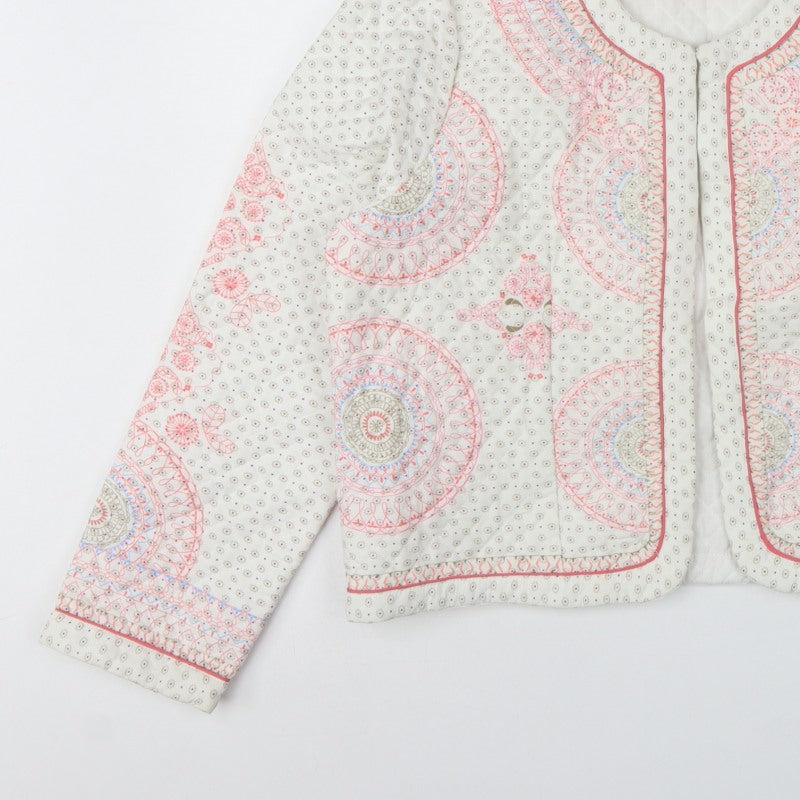 Bonmarché Women’s Multicoloured Size 16 Quilted Bohemian Jacket
