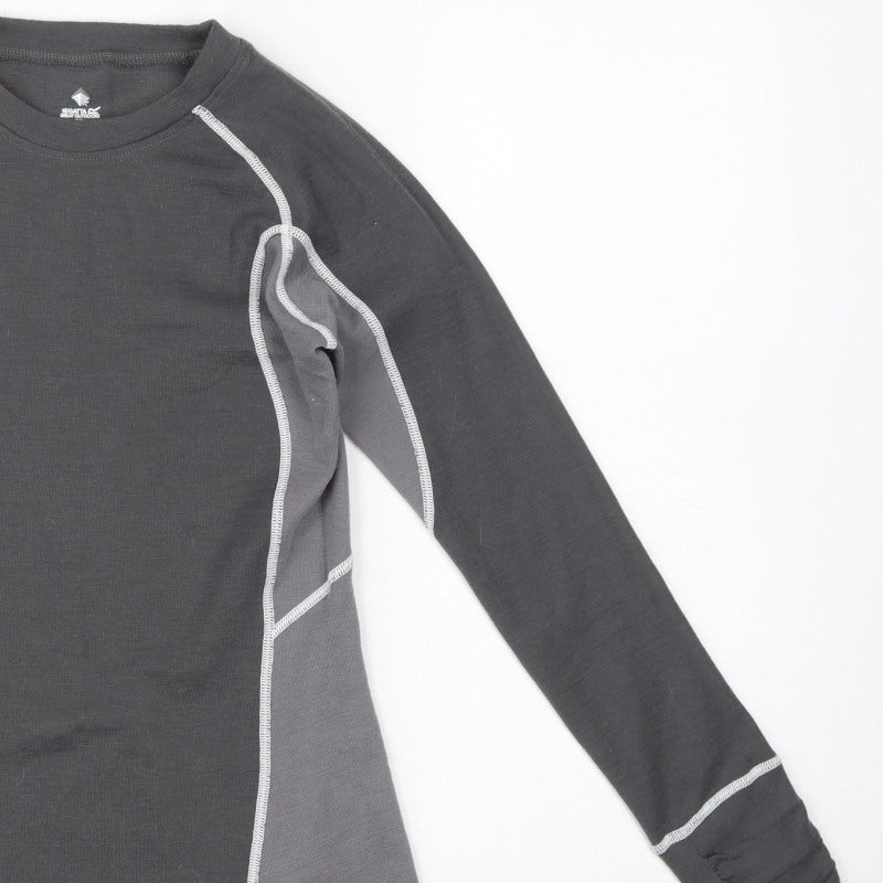 Regatta Women’s Grey UK 12 Basic Thermal Long Sleeve Raglan Activewear Top