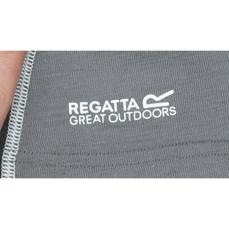 Regatta Women’s Grey UK 12 Basic Thermal Long Sleeve Raglan Activewear Top