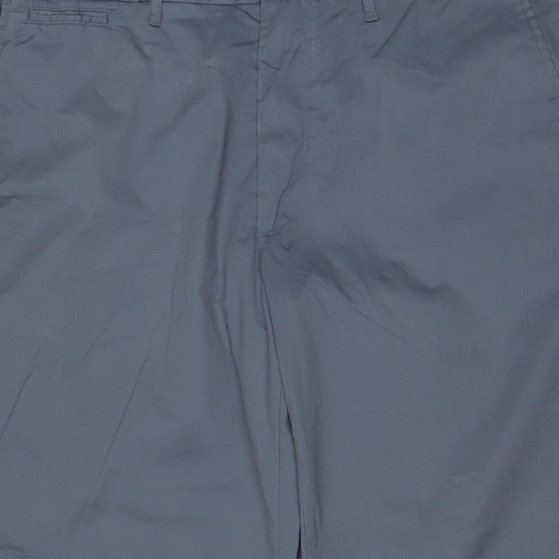 Marks & Spencer Unisex Adults Blue 40 Regular Fit Chino Trousers