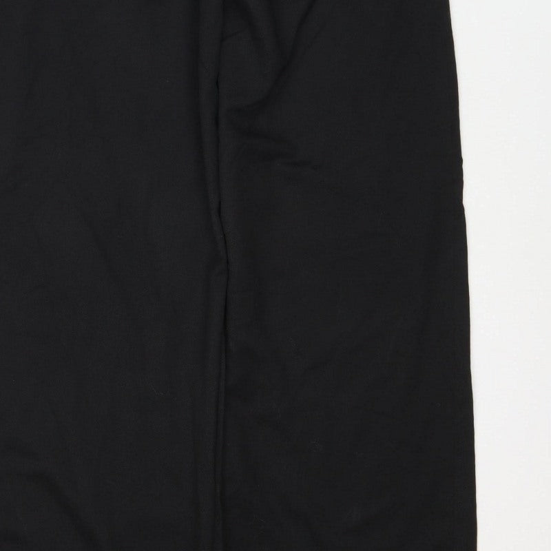 Zara Women Black Silver Leopard Wide Leg Jumpsuit Size S UK 8 NWT