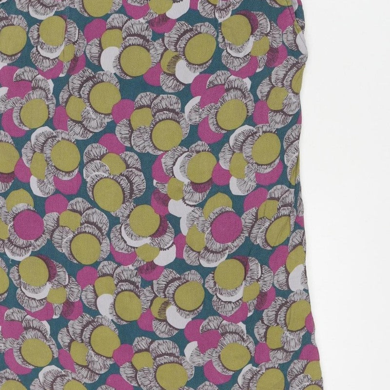 White Stuff Women’s Multicoloured Floral Shift Dress UK 12