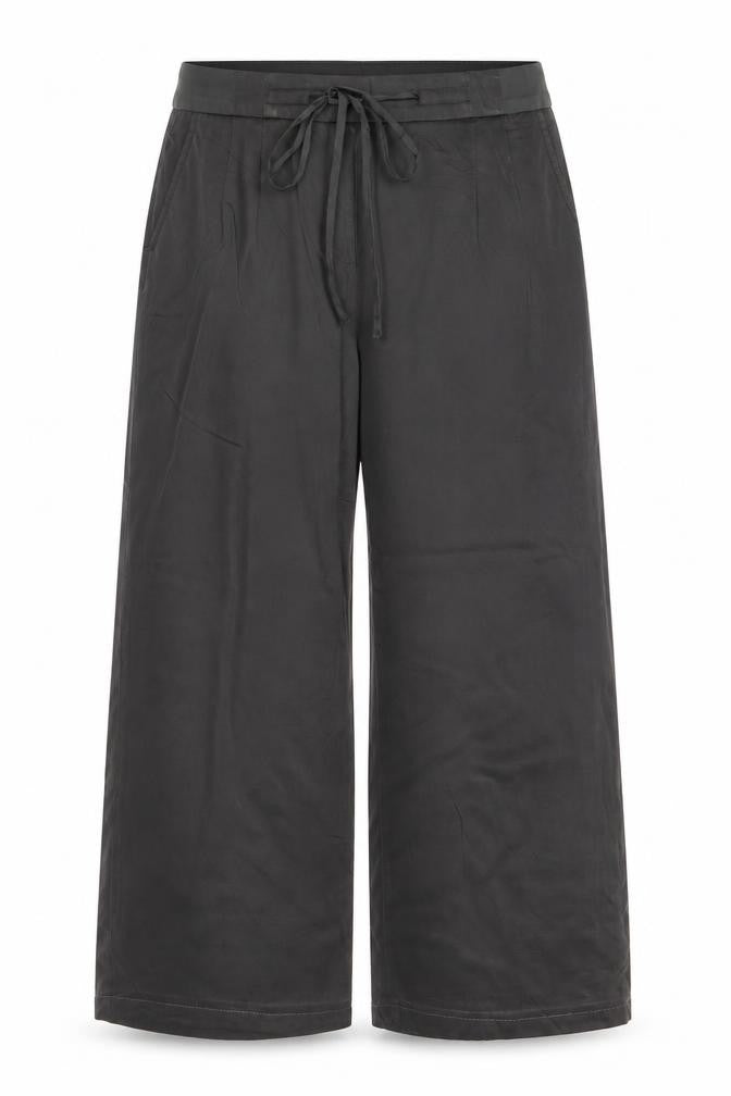 Per Una Women’s Black Size 12 Wide-Leg Drawstring Trousers