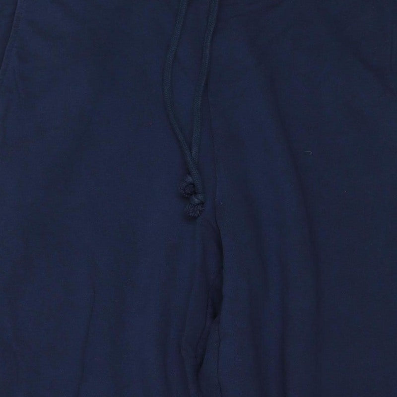 Marks and Spencer Women Blue UK 12 Long Jogger Sweatpants Drawstring