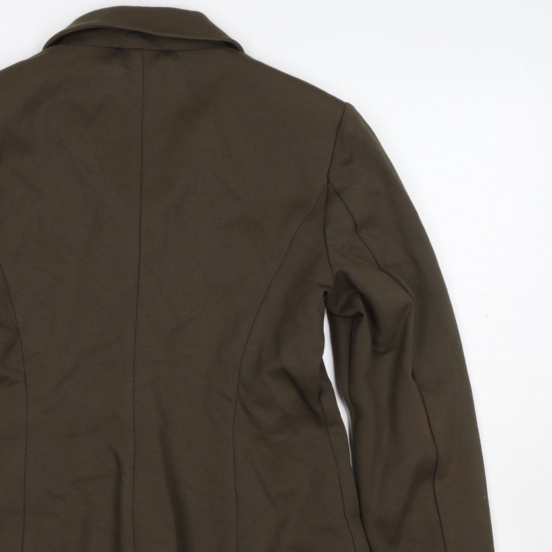 Weekend Max Mara Women’s Brown XL Stretch Jersey Blazer Jacket