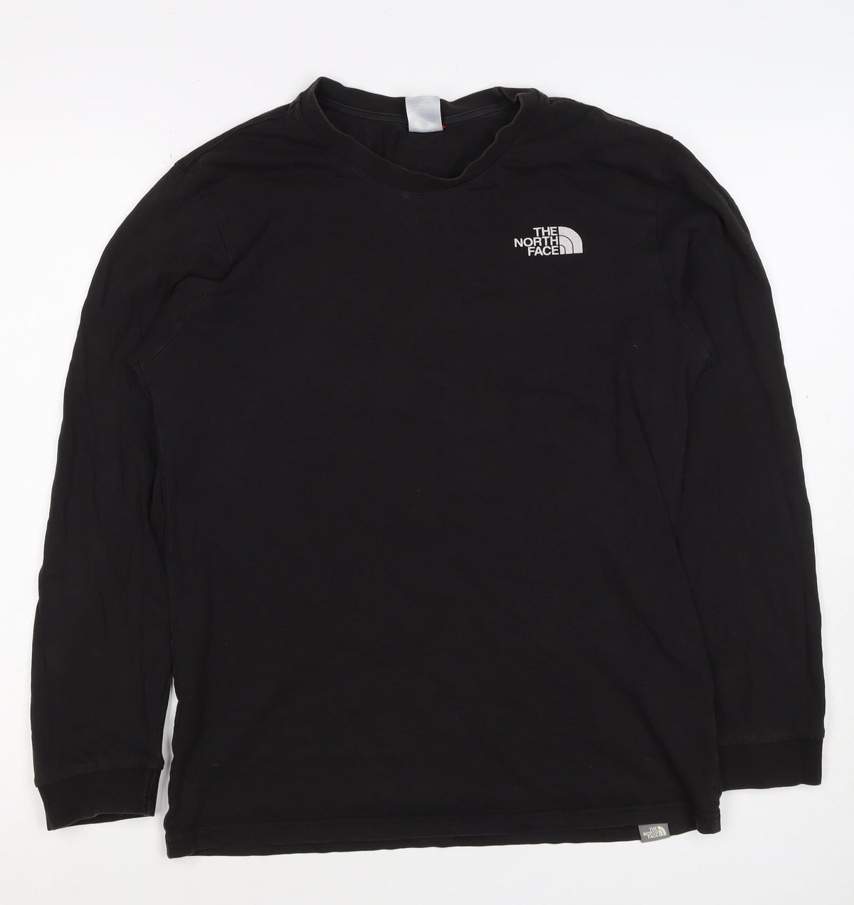 The North Face Men’s Black S Long Sleeve Crew Neck Logo T-Shirt