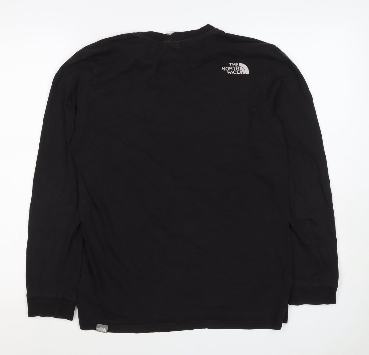 The North Face Men’s Black S Long Sleeve Crew Neck Logo T-Shirt