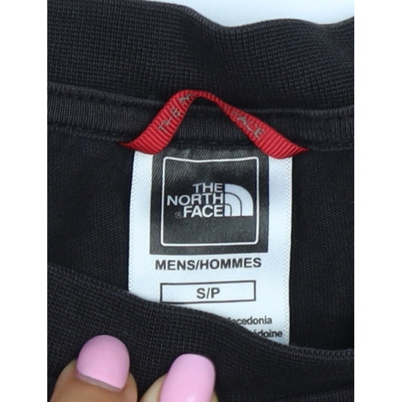 The North Face Men’s Black S Long Sleeve Crew Neck Logo T-Shirt