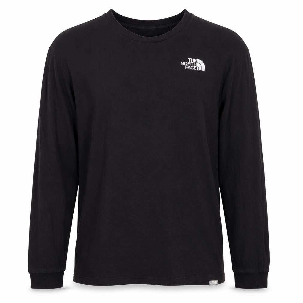 The North Face Men’s Black S Long Sleeve Crew Neck Logo T-Shirt