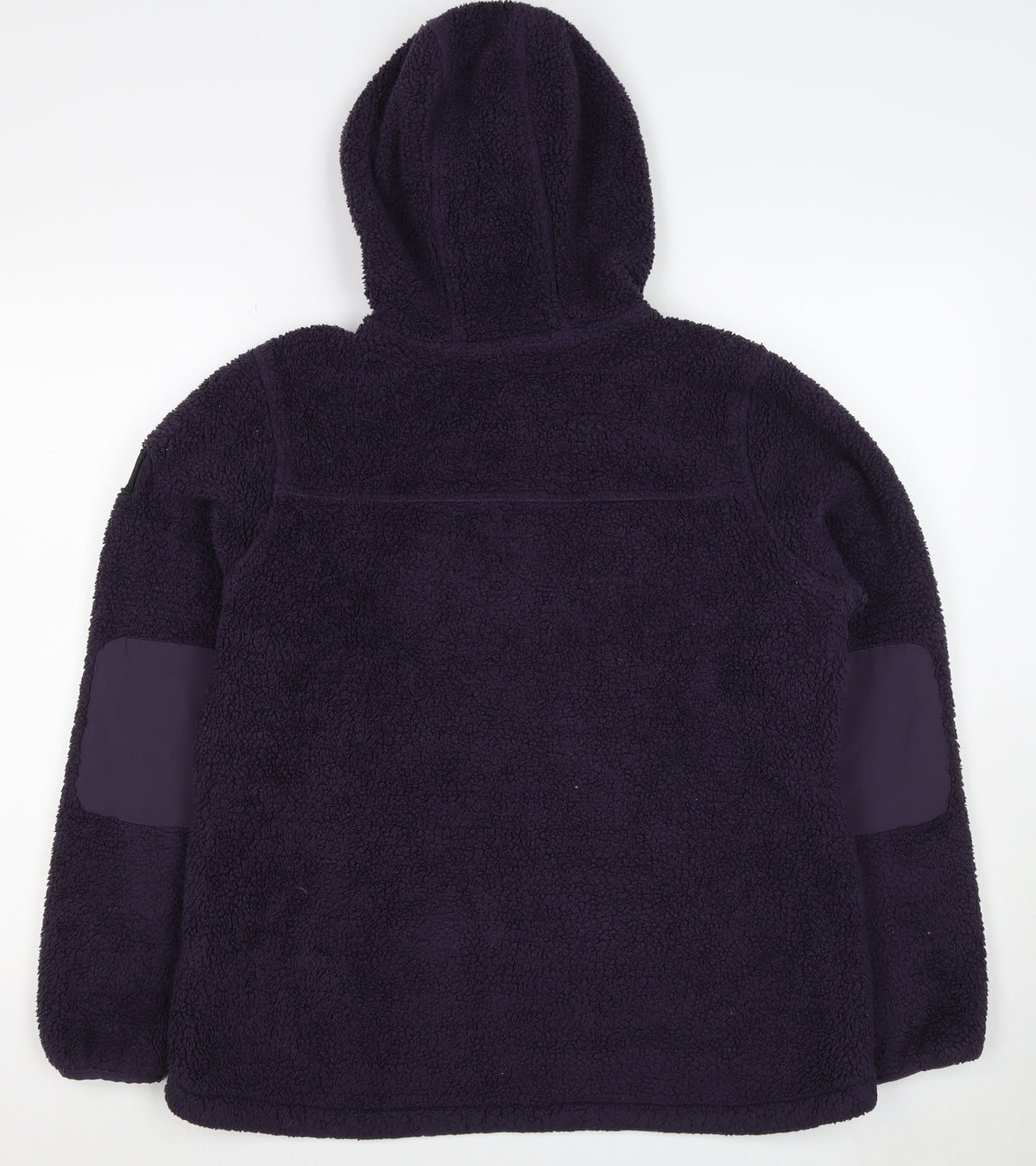 The North Face Women’s Purple L Sherpa Fleece 1/2 Zip Hooded Pullover