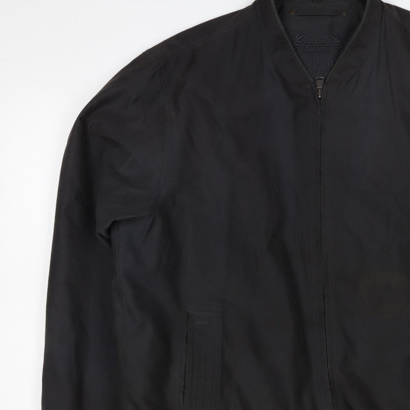 Canson of Denmark Men’s Black XL Bomber Jacket Full Zip