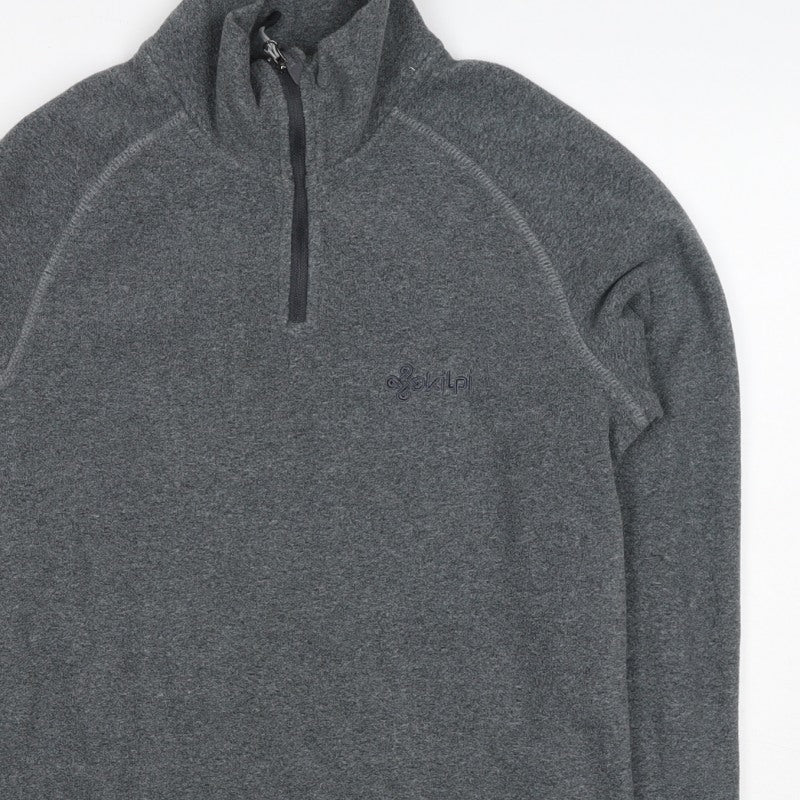 Kilpi Women’s Grey S 1/4 Zip Thermal Fleece Sweatshirt
